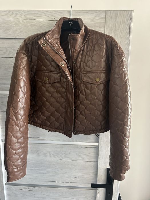 Kurtka skórzana damska