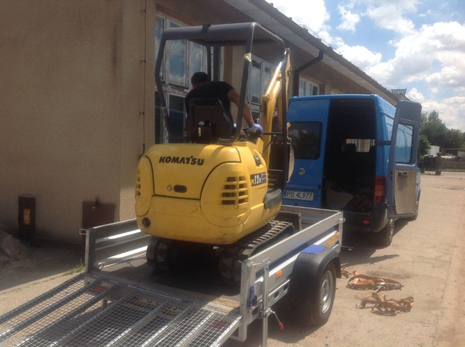 Wynajem Mini Koparka Minikoparka Laweta Wypożyczalnia