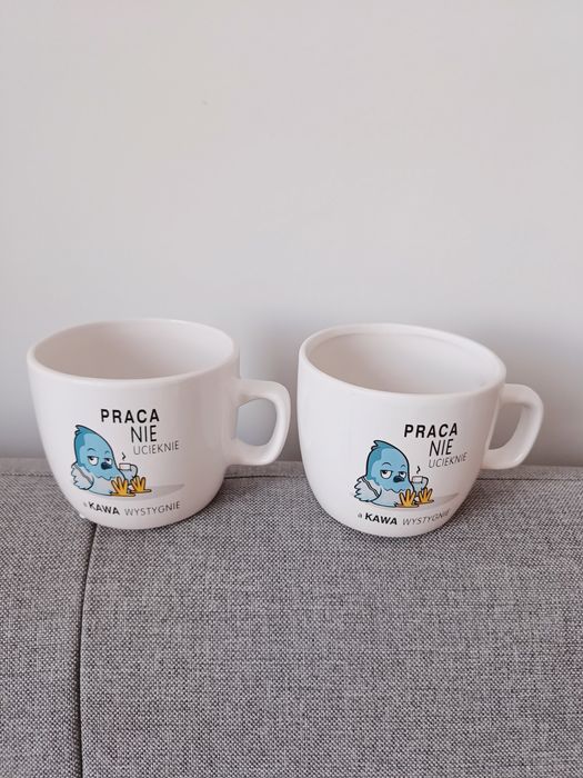 Doniczki ceramiczne na kwiatki, dwie sztuki, jak nowe