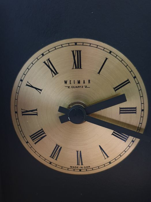 Zegar WEIMAR kwarcowy biurkowy lub na kominek