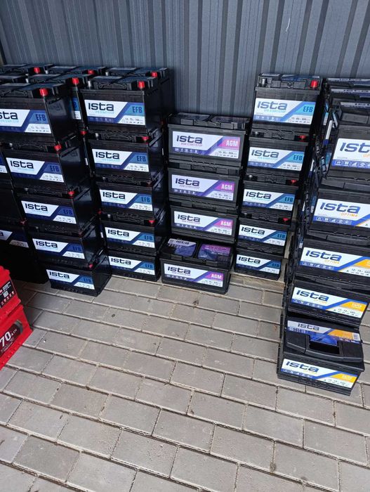 Акумулятори нові.Продаж.Гарантія.60 Ah 75Ah 100Ah.Bosch.Varta.Exide.Westa.Forse.Ca/Ca , EFB, AGM