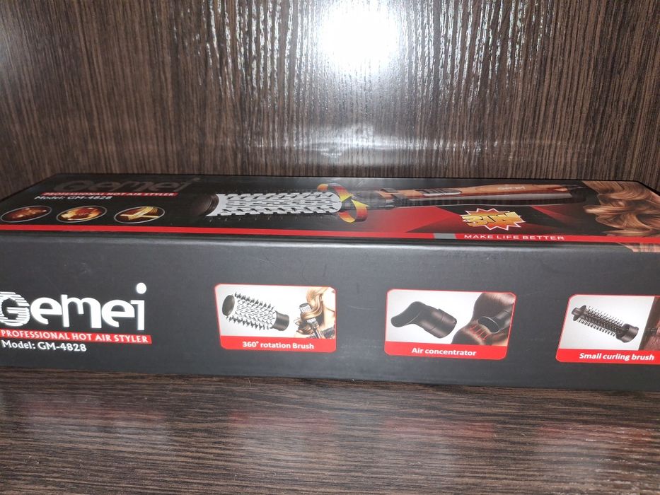 Фен стайлер Gemei CM 4828(3 в 1)