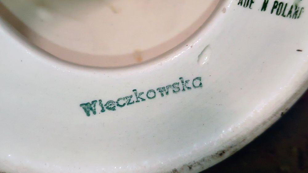 Stary polski świecznik