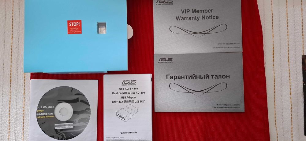 Asus USB-AC53 Nano Wi-Fi Adaptor