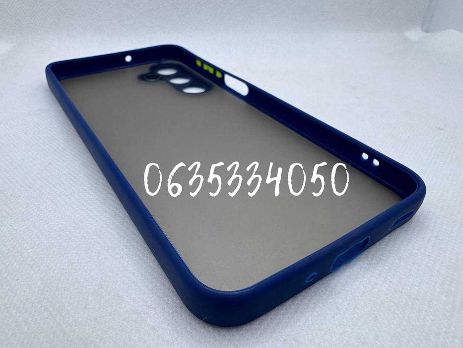 Чехол накладка для Samsung Galaxy A06 A16 матовый бампер защита камеры