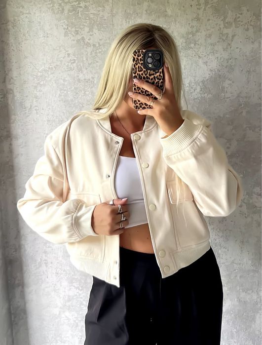 Бомбер жіночий в стилі Zara