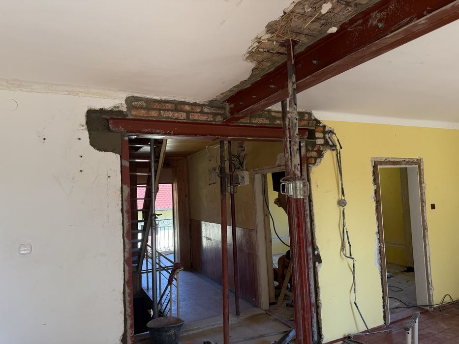 Wyburzenia Rozbiórki Przebudowy  Podciagi Wywoz Gruzu