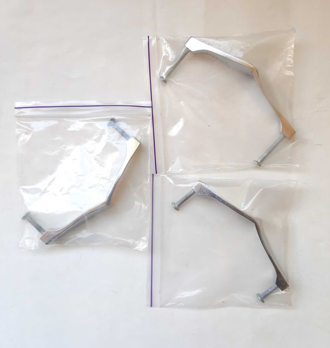 Ручка мебельная металл хром никель