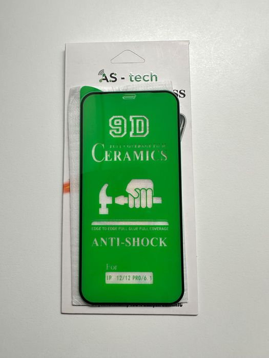 Nowe Etui, Case iPhone 12 Pro imitacja szkła + szkło na ekran GRATIS