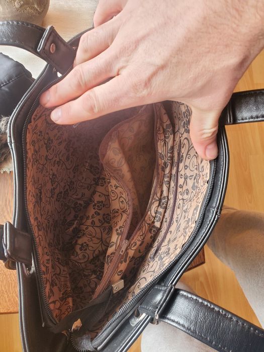 Шкіряна жіноча сумка