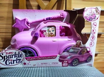 Sparkle grilz duży samochód zdalnie sterowany z różdzkądla lalek
