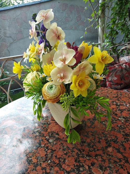 Цветы-Холодный фарфор