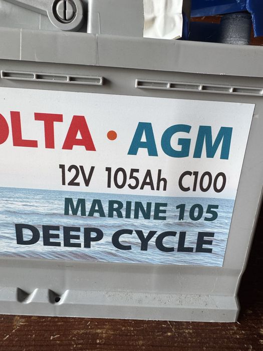 Bateria AGM DEEP CYCLE 105 Ah