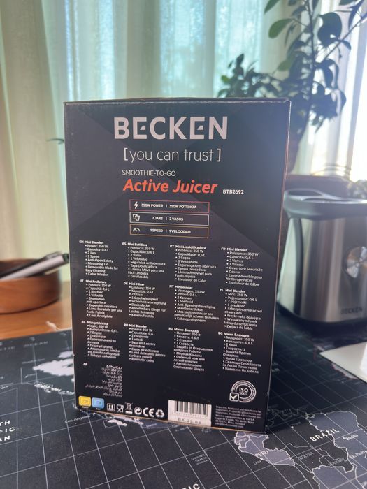 Liquidificadora Becken Active Juicer