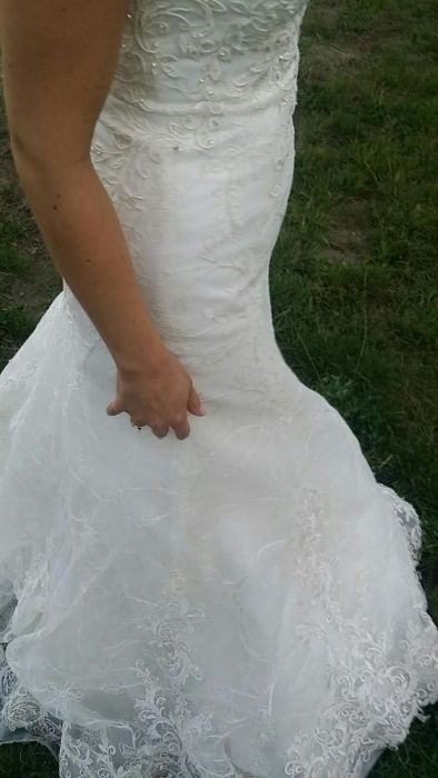 Suknia ślubna koronkowa