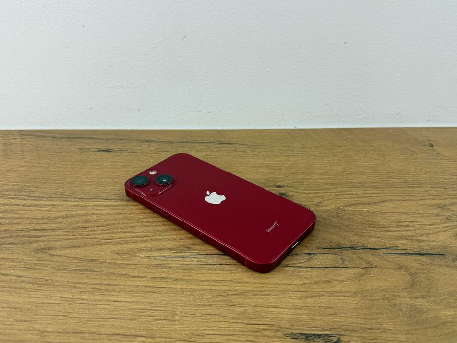 1476. Telefon Iphone 13 mini 128GB Czerwony, komplet, 90% bat.  Zadbany