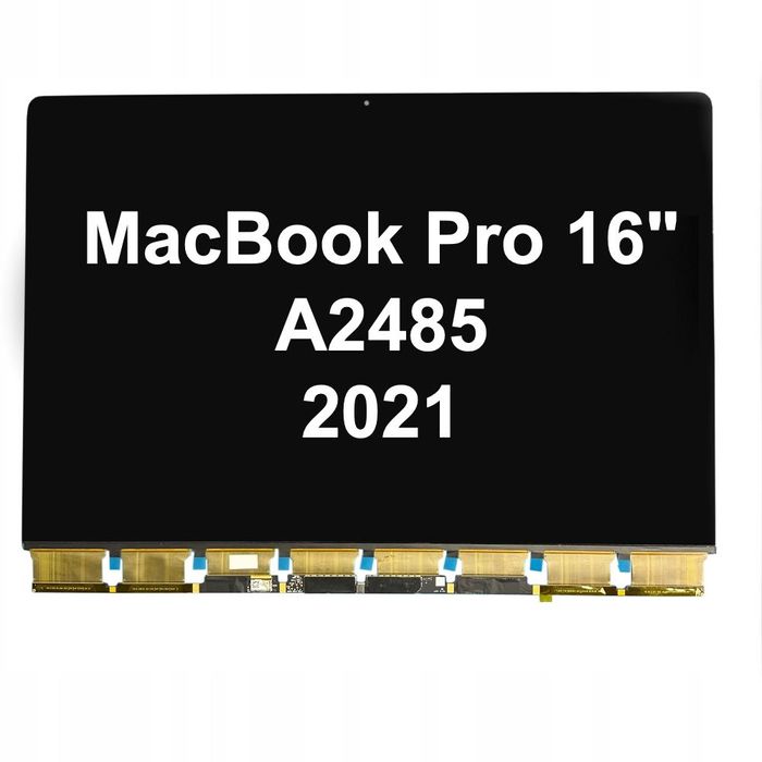 Ekran Matryca Szkło MacBook Pro 16'' A2485 M1 Pro M1 Max Błyszcząca