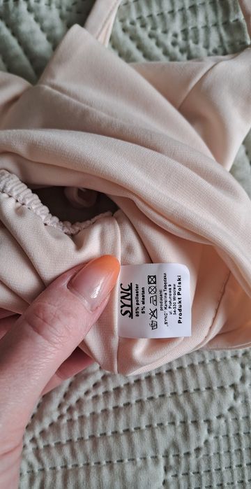 Bralet Top Beż Nowy