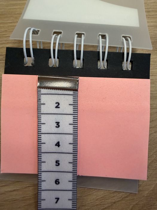 Karteczki przylepne dwa kolory