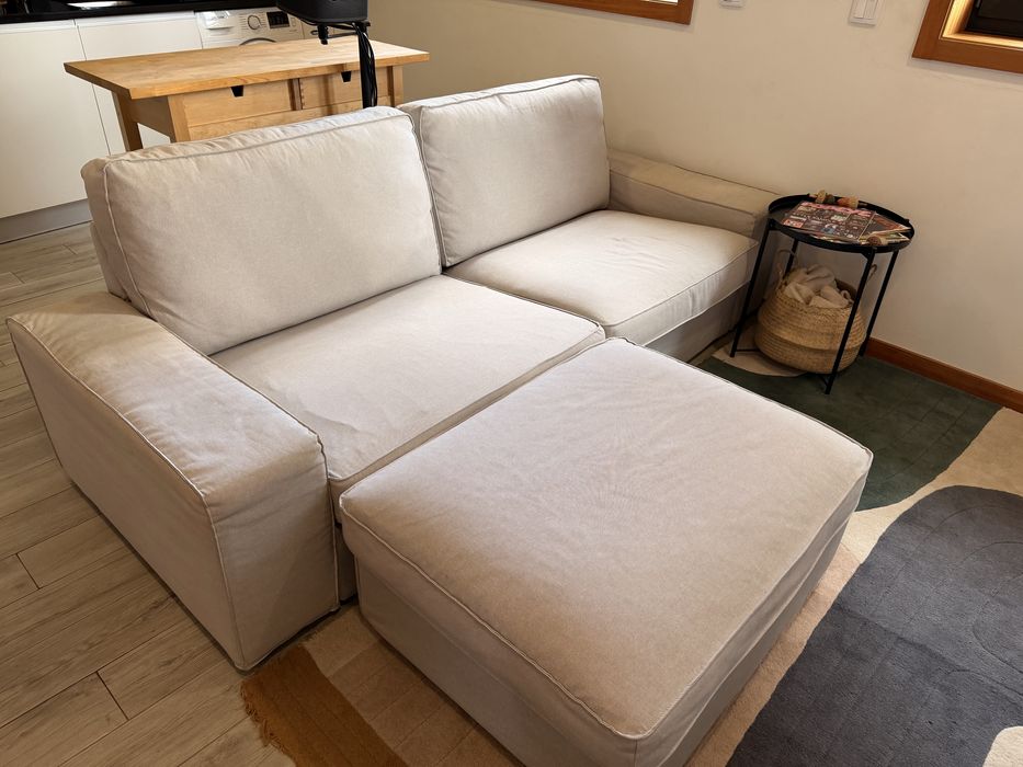 Sofá 4 lugares + chaise longue