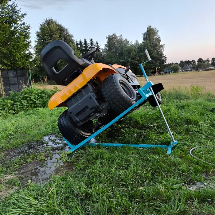 Podnośnik Lewarek do Traktorka Kosiarki Quada ATV Udźwig 400kg Kąt 40