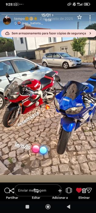 Yamaha R 6 muito conservada