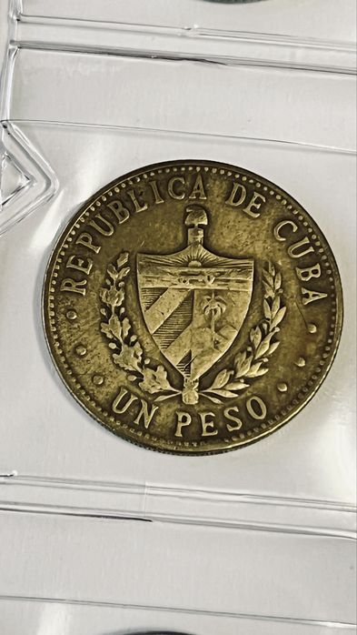 Moeda  de  1 peso de Cuba