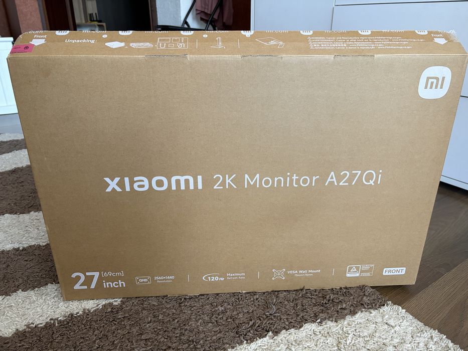 Монітор Xiaomi 2K A27Qi 2026 Новий
