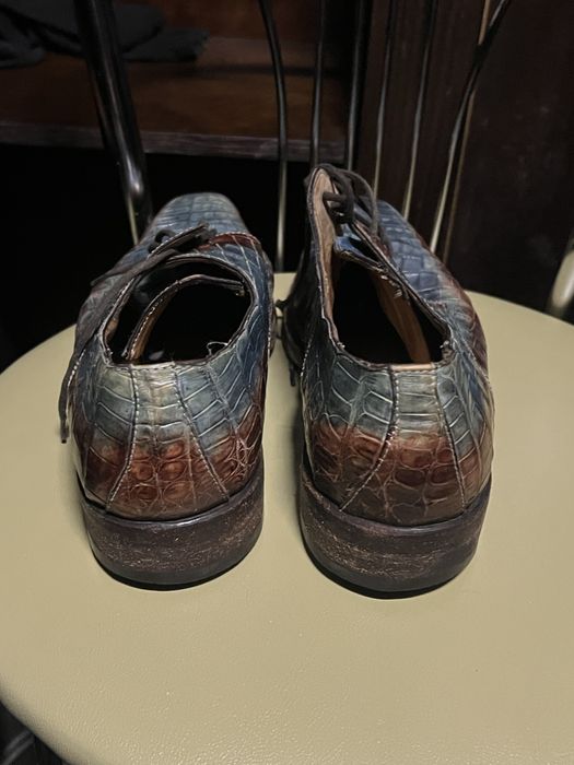 Туфли крокодил ( оригинал ) 41 размер