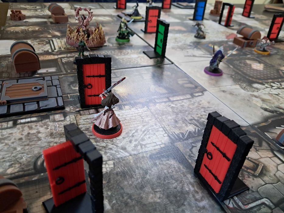 Zestaw 14 otwieranych drzwi do gry Zombicide | Zombicide
