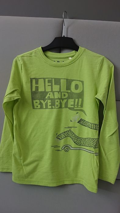 T-shirt, bluzka z długim rękawem, 5-10-15, rozm. 128