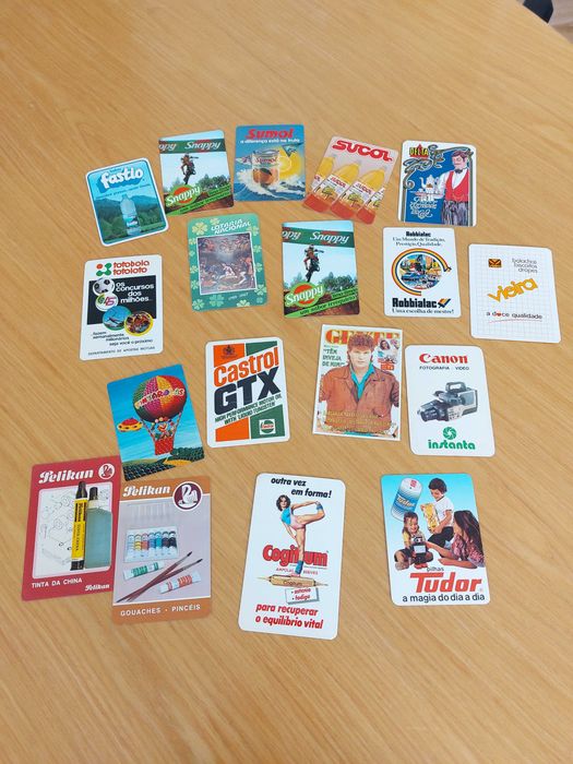 Muitos Calendários de 1968 a 1990. Famosos, marcas, política, eróticos