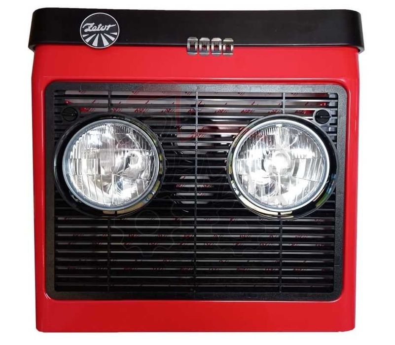 Maska przednia kompletna Zetor 7211, 5211, 7011 reflektor kratka