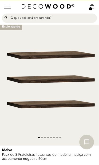 Prateleiras Flutuantes DECOWOOD