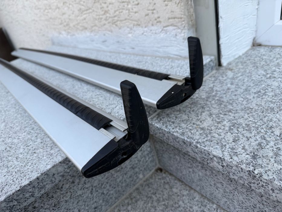 Belki dachowe Thule WingBar 961 118 cm + stopy Rapid System