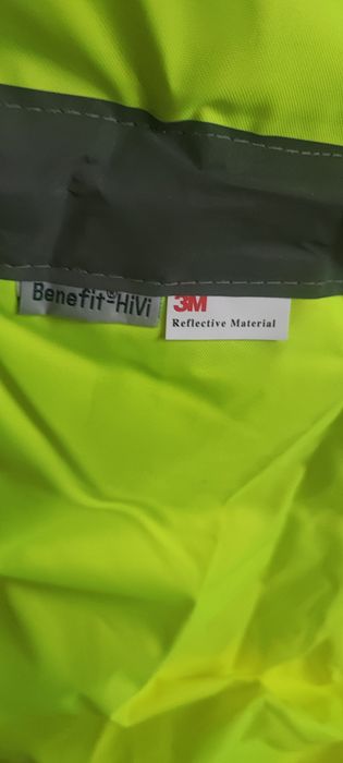 Kurtka ocieplana, spodnie ogrodniczki ocieplane BENEFIT Parka HI-VI 3