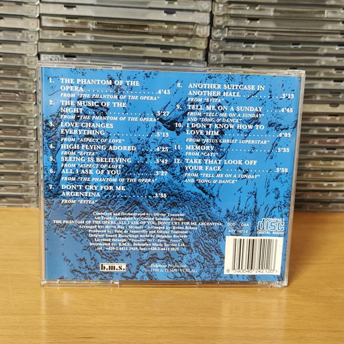 Richard Clayderman The Love Songs Of Andrew Lloyd Webber