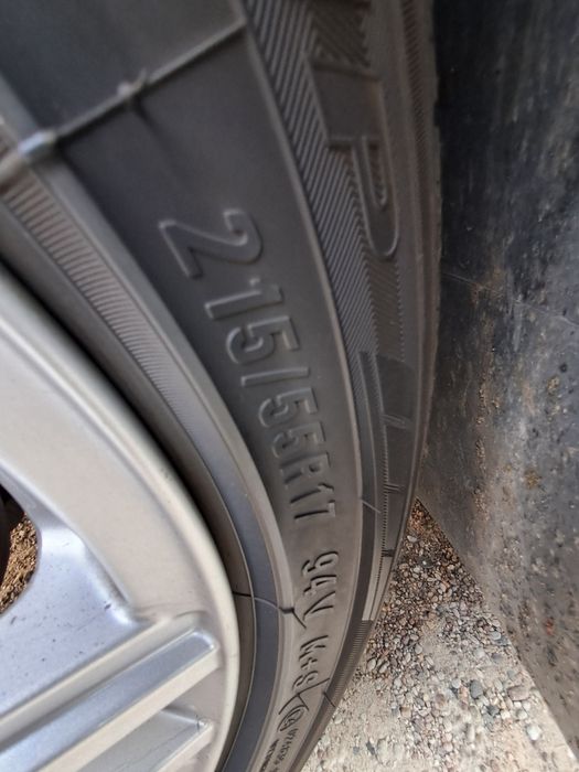 Sprzedam  opony 215/55/17 Lato 8mm 2023r 4 sztuki