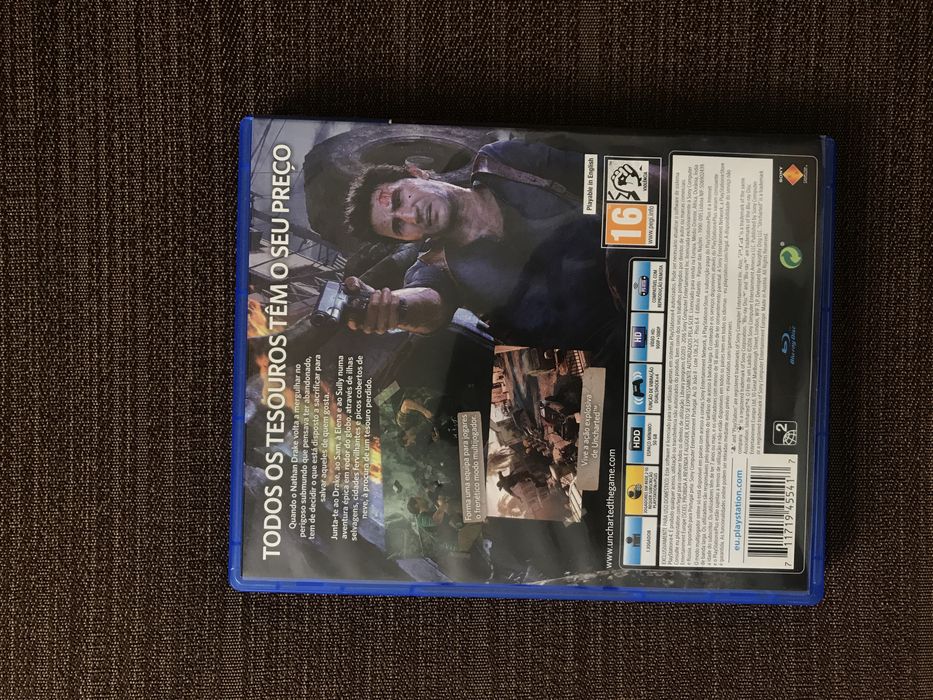 Uncharted 4 para PS4 (Jogo em Portugues)
