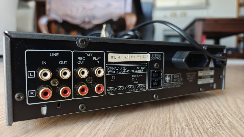 Equalizador Paramétrico. Kenwood GE 1001
