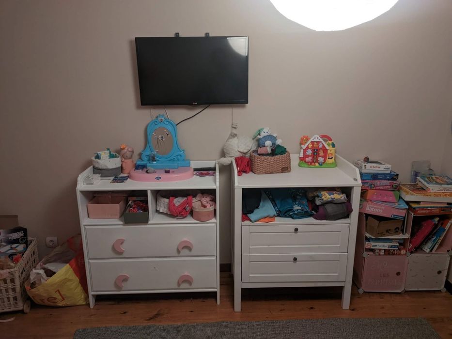 Camiseiros cómodas de Criança - venda conjunta ou individual