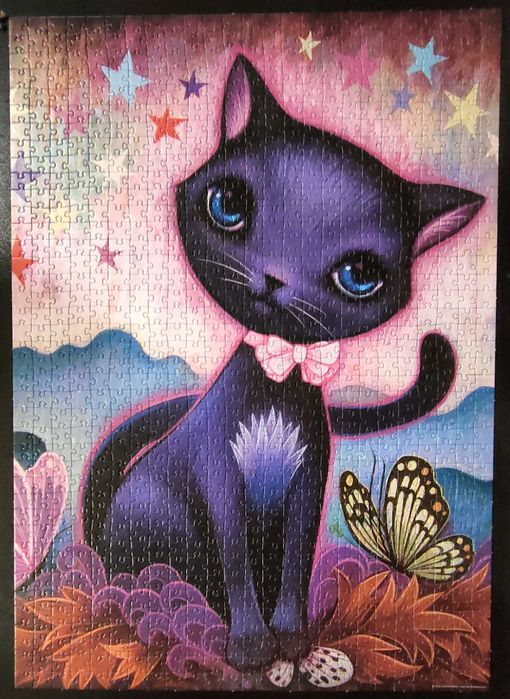 Heye - Dreaming - Black Kitty puzzle 1000