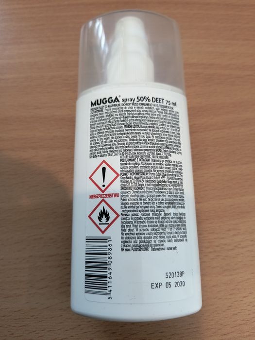 Mugga na komary i kleszcze ważny do 2030 r