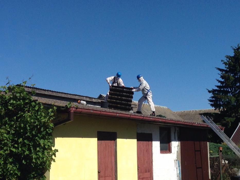 Usuwamy azbest,eternit,demontaż,pakowanie,transport,utylizacja,papa