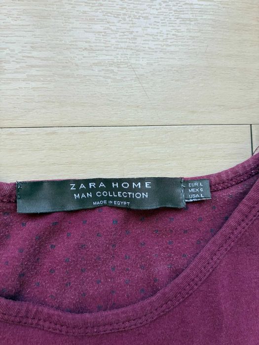 T-shirt Zara Home bordô