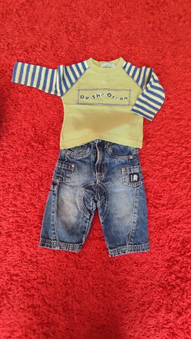 Conjunto 6 peças, 6-9 meses Zara