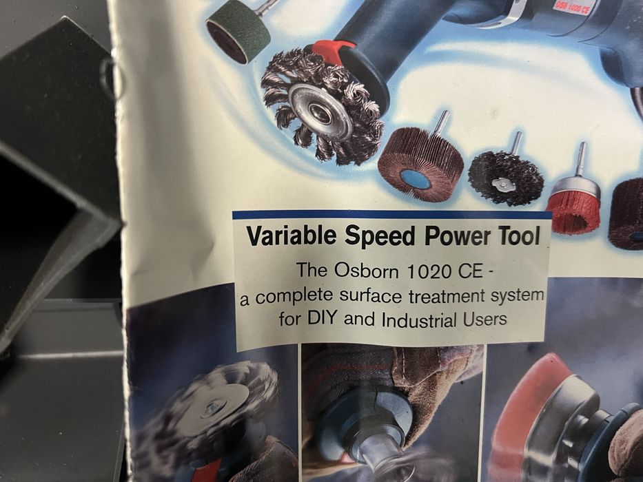 Maquina polimento ,tratamento de metal marca osborn