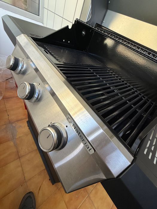 Barbecue churrasqueira a gás com 3 queimadores Naterial Kenton II