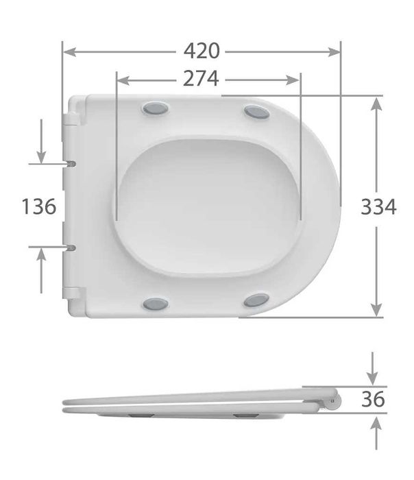 Унітаз-компакт Mixxus BEVEL Tоrnadо