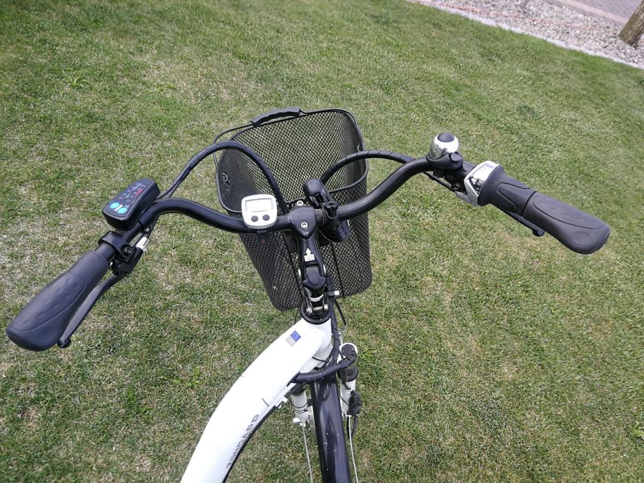 Rower niemiecki elektryk bateria samsung Zundapp 28cali kola niska ram